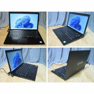 バイオ(VAIO)のVAIO Pro PG Win11Pro i5-8250U 8GB 新SSD1T(ノートPC)