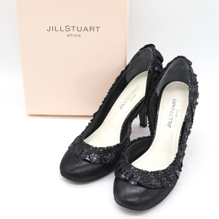 ジルスチュアート(JILLSTUART)のジルスチュアート パンプス 本革 レザー 靴 シューズ 日本製 黒 レディース 23cmサイズ ブラック JILLSTUART(ハイヒール/パンプス)