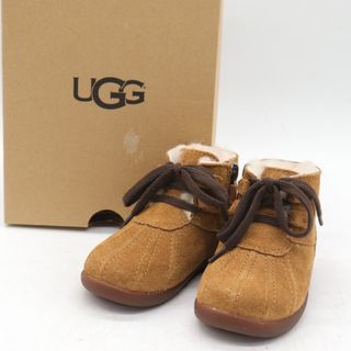 アグ(UGG)のアグ ブーツ スウェード 靴 シューズ ベビー男の子用 ベビー 女の子用 13.5cmサイズ ブラウン UGG(ブーツ)