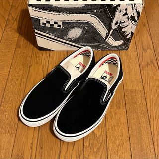 ■新品 バンズ スケート スリッポン 27 vans プロ ブラック 黒 | フリマアプリ ラクマ