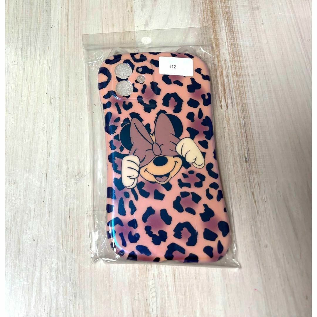 Disney(ディズニー)のiphone12ケース 猫耳 ミニー 豹柄 スマホケース ディズニー ピンク スマホ/家電/カメラのスマホアクセサリー(iPhoneケース)の商品写真