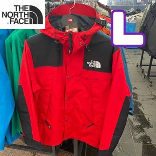 ノースフェイス(THE NORTH FACE) マウンテンパーカー(レッド/赤色系