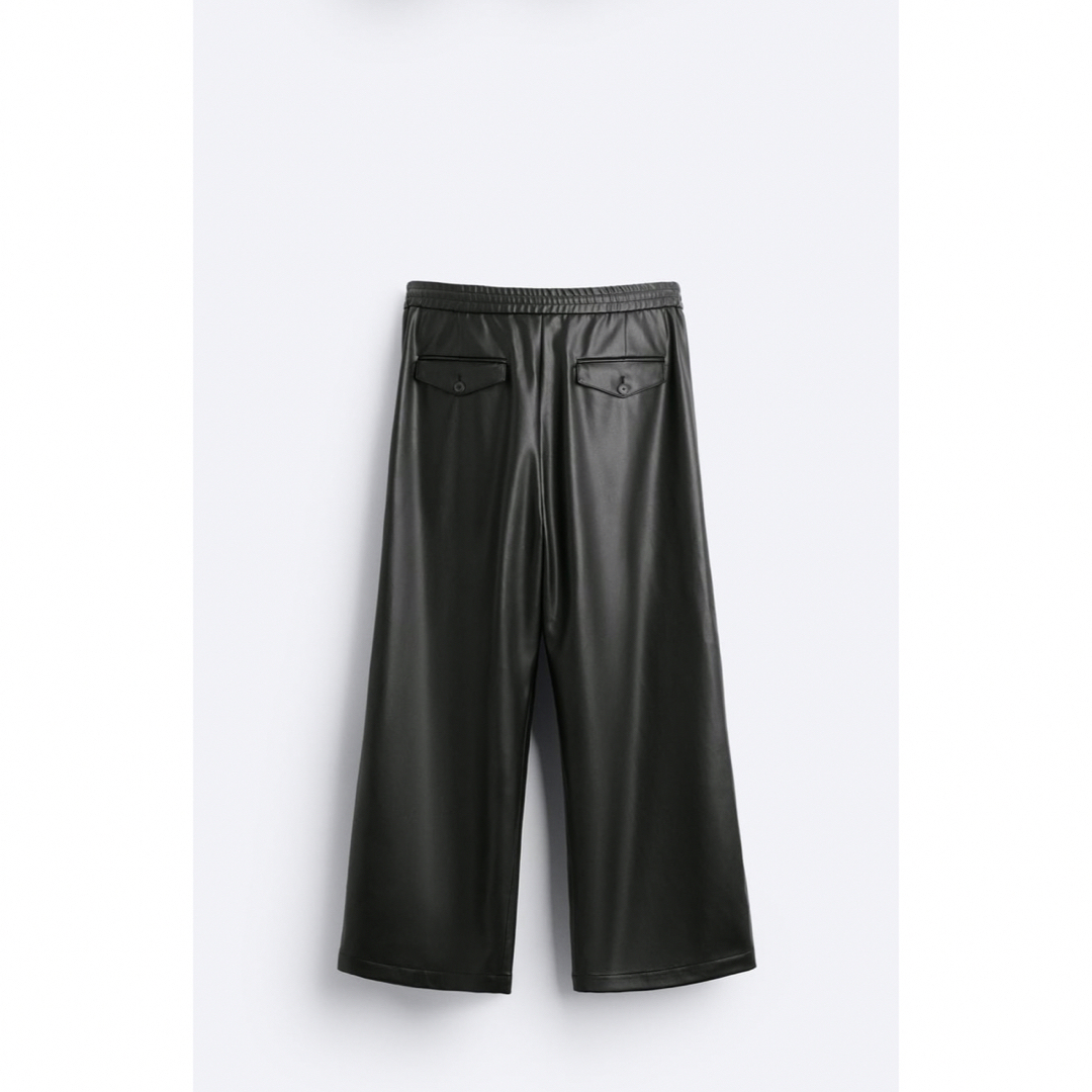 ZARA × MAISON SPECIALフェイクレザーWIDE LEG パンツの通販 by ZARA × MAISON SPECIALフェイクレザーWIDE LEG パンツの通販 by