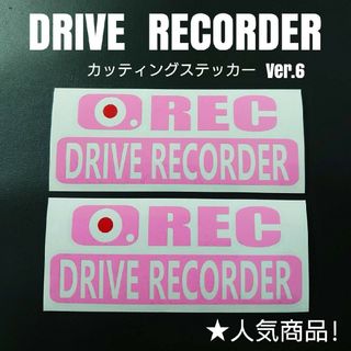 『DRIVE RECORDER』 カッティングステッカーVer.6(セキュリティ)