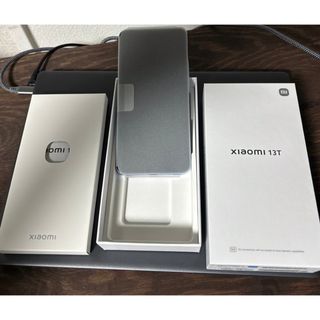 シャオミ(Xiaomi)の【新品未使用】シャオミ　13T アルパインブルー(スマートフォン本体)