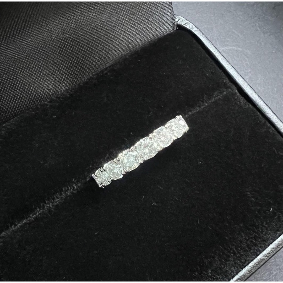 ダイヤモンド ハーフエタニティリング 2ct レディースのアクセサリー(リング(指輪))の商品写真