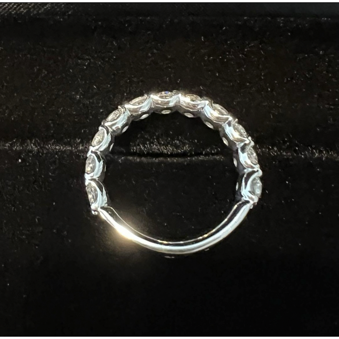 ダイヤモンド ハーフエタニティリング 2ct レディースのアクセサリー(リング(指輪))の商品写真
