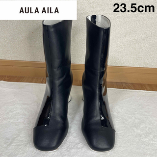 アウラアイラ(AULA AILA)のAULA AILA アウラアイラ　ショートブーツ　約23.5cm(ブーツ)