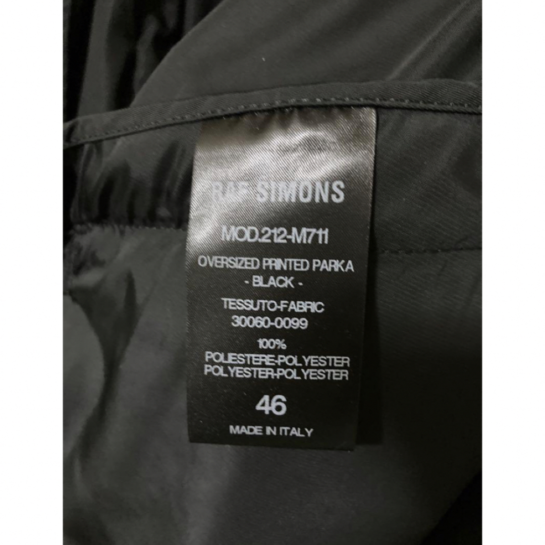 RAF SIMONS(ラフシモンズ)のRaf Simons 21aw Oversized Mods Coat 46 メンズのジャケット/アウター(モッズコート)の商品写真