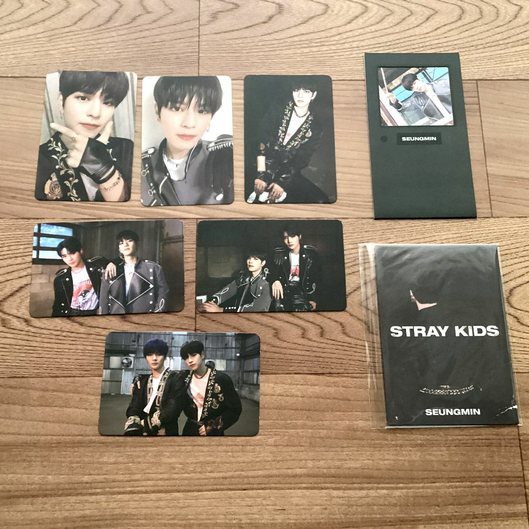 アリスのK-POPグッズStray Kids スキズ IN生 限定盤フォトフレーム トレカ スンミン