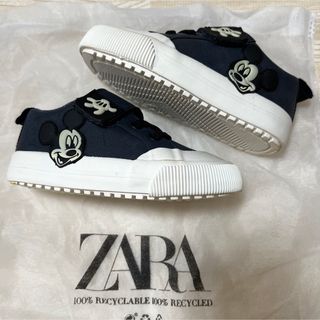 ZARA KIDS - スニーカー　靴　ミッキー　ZARA