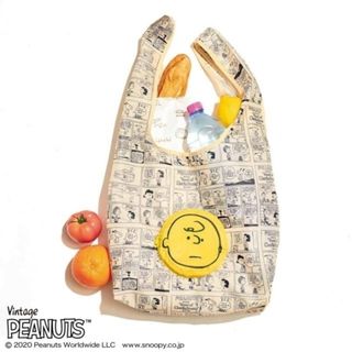 PEANUTS　“洗える”エコバッグ(ファッション)