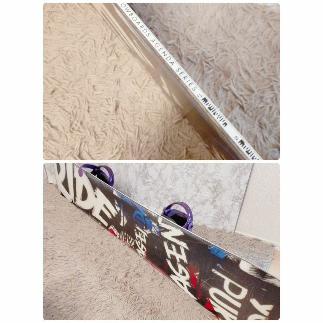 RIDE(ライド)のRIDE AGENDA 156cm 　スノーボード　ケースおまけ スポーツ/アウトドアのスノーボード(ボード)の商品写真