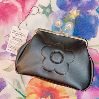 マリークワント(MARY QUANT)の★新品未使用★大人気🌼MARY QUANT(マリークワント)🌼ガマ口ポーチ(ポーチ)