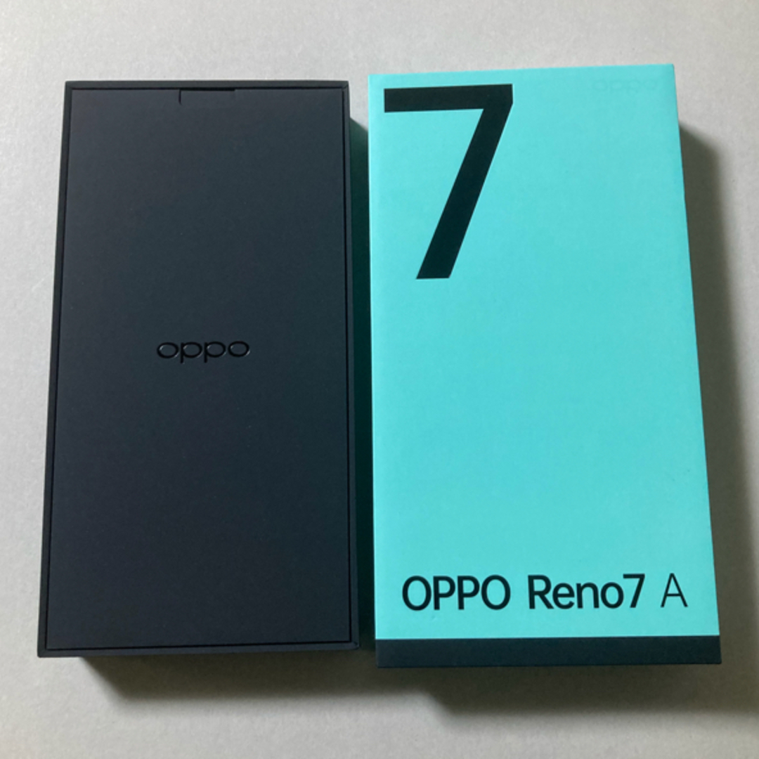 OPPO(オッポ)の新品未使用 OPPO Reno7 A  開封済み スマホ/家電/カメラのスマートフォン/携帯電話(スマートフォン本体)の商品写真