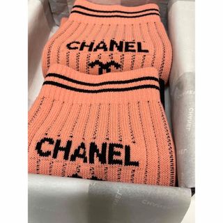 CHANEL シャネル　ゲートル　レッグウォーマー　クルーズ　限定　新品　ピンク