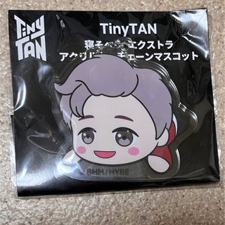 アールエム 寝そべり エクストラアクリルキーチェーンマスコット  TinyTAN(アイドルグッズ)