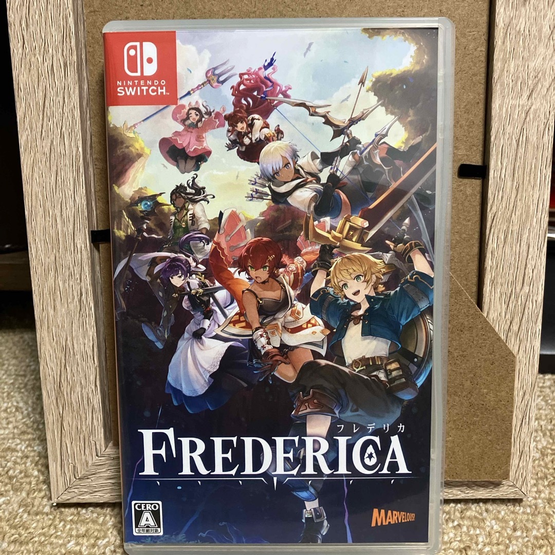 Nintendo Switch(ニンテンドースイッチ)のFREDERICA（フレデリカ） エンタメ/ホビーのゲームソフト/ゲーム機本体(家庭用ゲームソフト)の商品写真