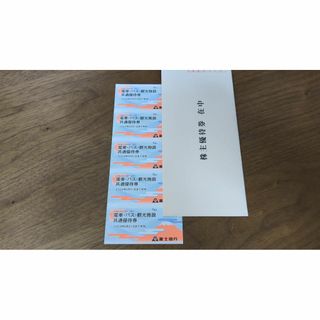 富士急行　株主優待(遊園地/テーマパーク)