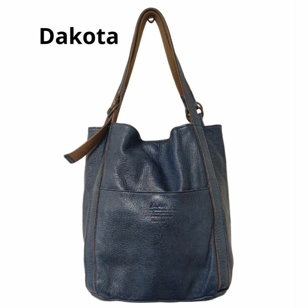 Dakota(ダコタ)の定番カラー　Dakota　トートバッグ　ラポール　ネイビー メンズのバッグ(トートバッグ)の商品写真