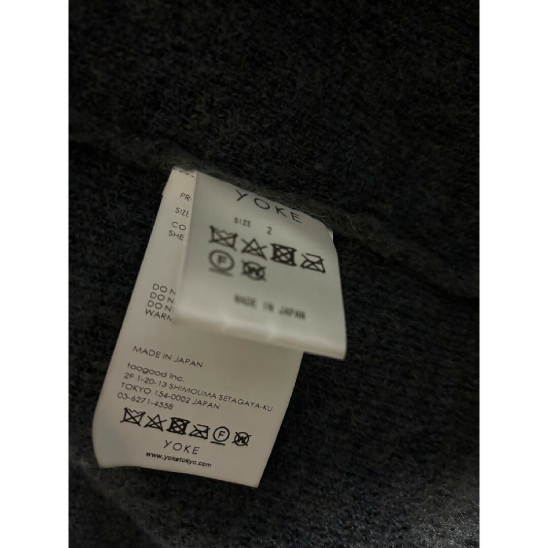 YOKE(ヨーク)のYOKE LOOSE MOHAIR CARDIGAN メンズのトップス(カーディガン)の商品写真