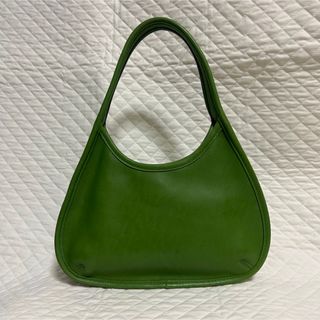 コーチ(COACH)の【希少】COACH グリーン サドルバッグ(ハンドバッグ)