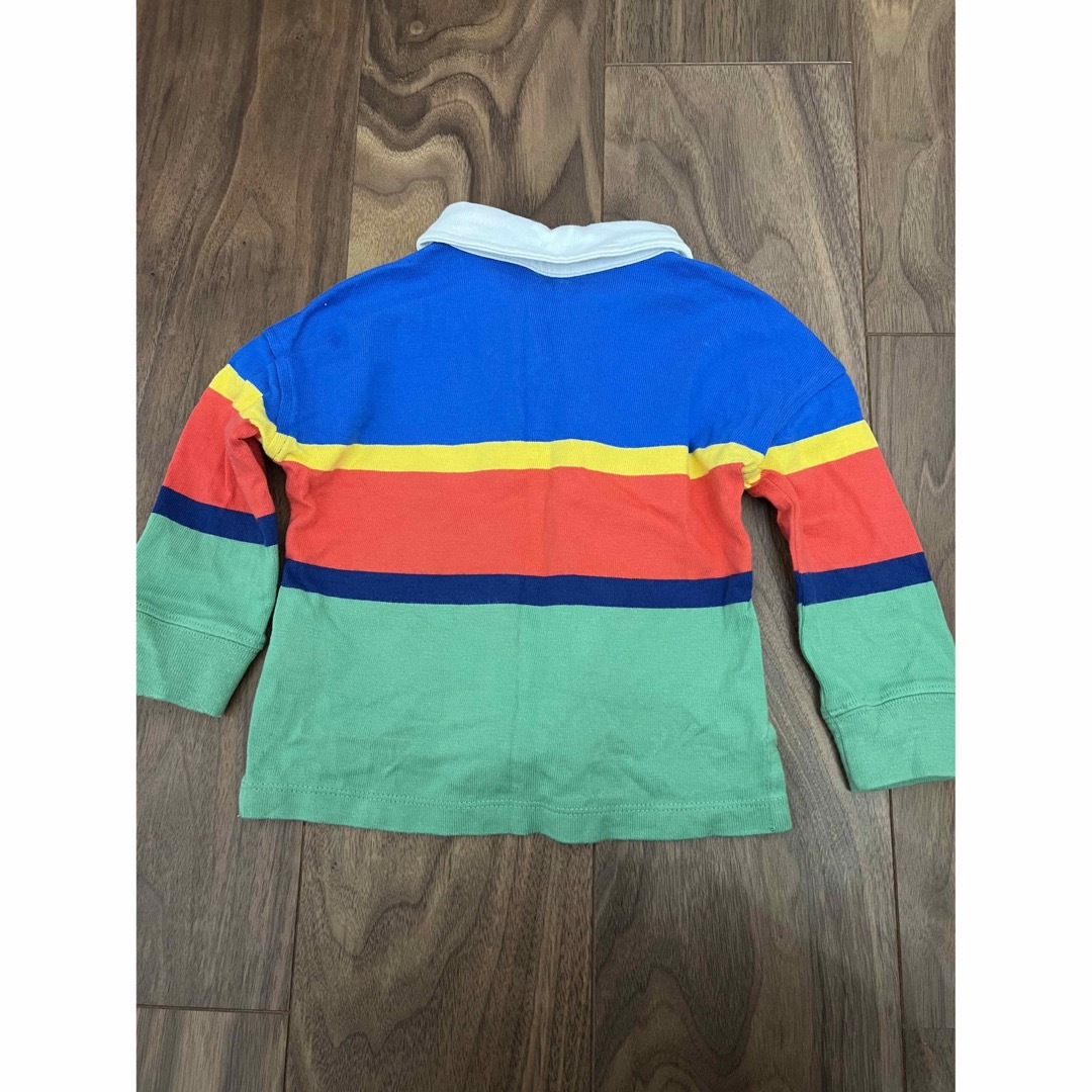 babyGAP(ベビーギャップ)のBaby GAP 長袖ポロシャツ 80センチ キッズ/ベビー/マタニティのベビー服(~85cm)(Ｔシャツ)の商品写真