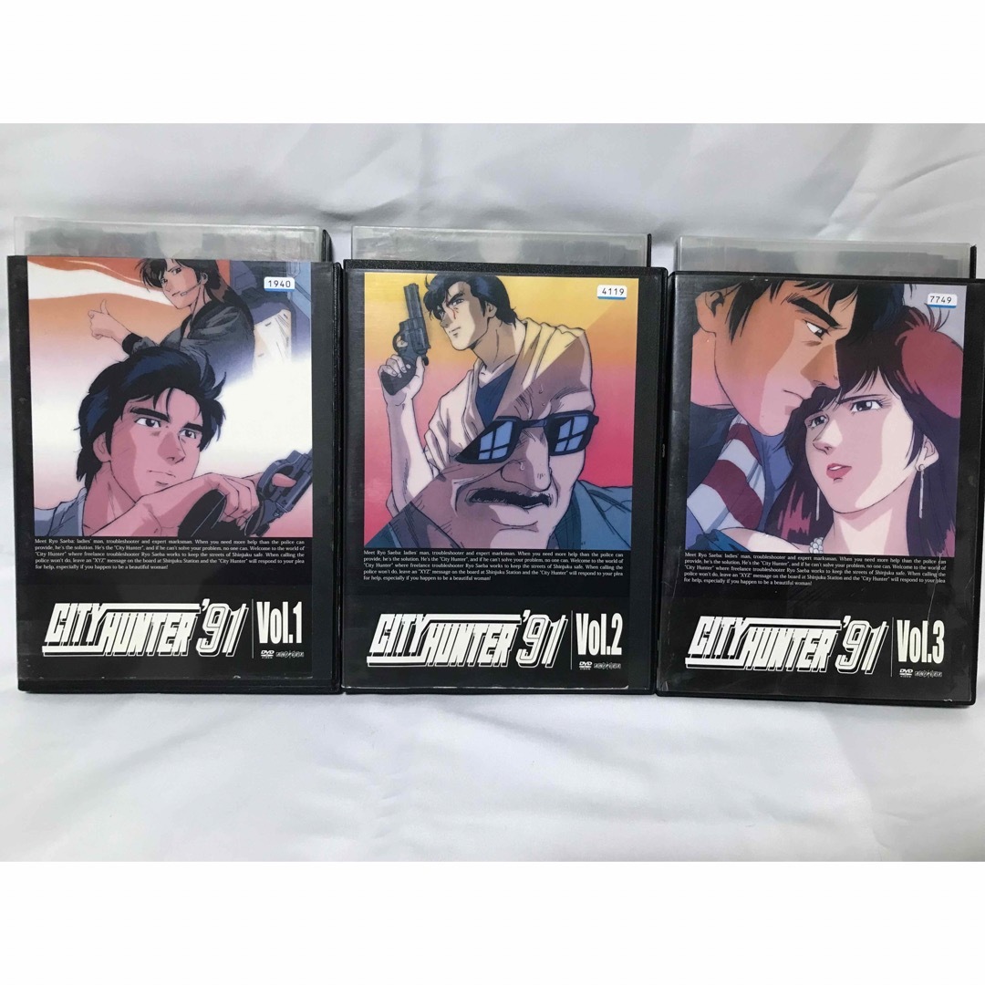 アニメ『シティーハンター第1期〜第4期+劇場版』DVD 全27巻 全巻セット アニメ『シティーハンター第1期〜第4期+劇場版』DVD 全27巻 全巻セット