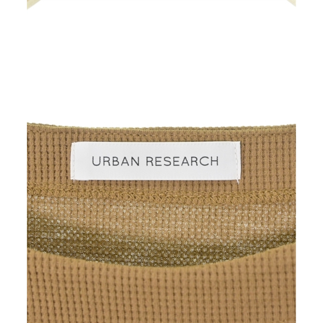 URBAN RESEARCH(アーバンリサーチ)のURBAN RESEARCH アーバンリサーチ ノースリーブ F キャメル 【古着】【中古】 レディースのトップス(タンクトップ)の商品写真