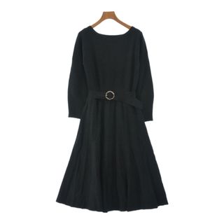 プロポーションボディドレッシング(PROPORTION BODY DRESSING)のPROPORTION BODY DRESSING ワンピース M 黒 【古着】【中古】(ひざ丈ワンピース)