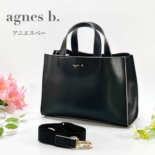 agnes b. - ✨美品✨ アニエスベー サフィアーノレザー 2way