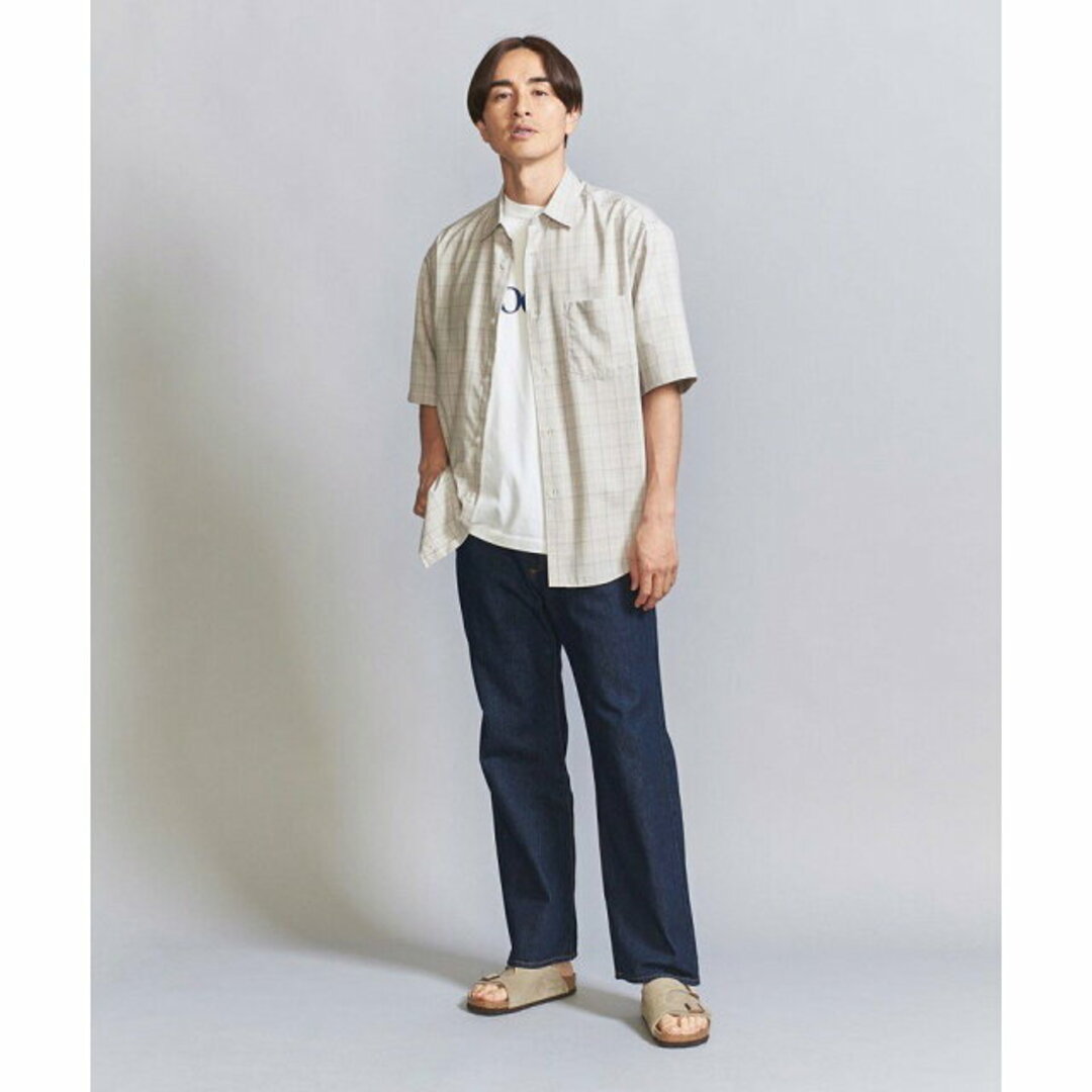 BEAUTY&YOUTH UNITED ARROWS(ビューティアンドユースユナイテッドアローズ)の【NAVY】5P セミフレア デニム パンツ メンズのパンツ(デニム/ジーンズ)の商品写真