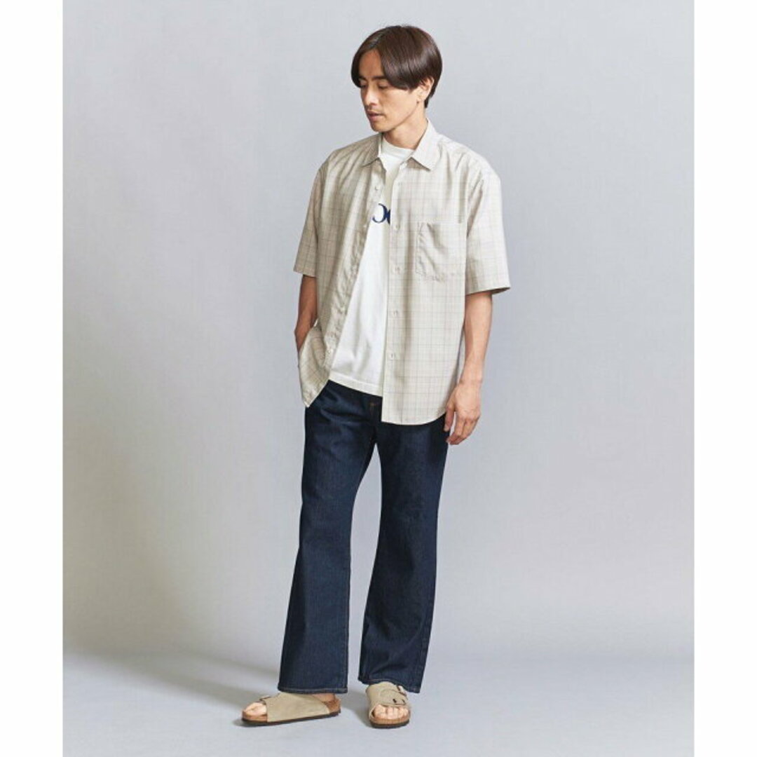 BEAUTY&YOUTH UNITED ARROWS(ビューティアンドユースユナイテッドアローズ)の【NAVY】5P セミフレア デニム パンツ メンズのパンツ(デニム/ジーンズ)の商品写真