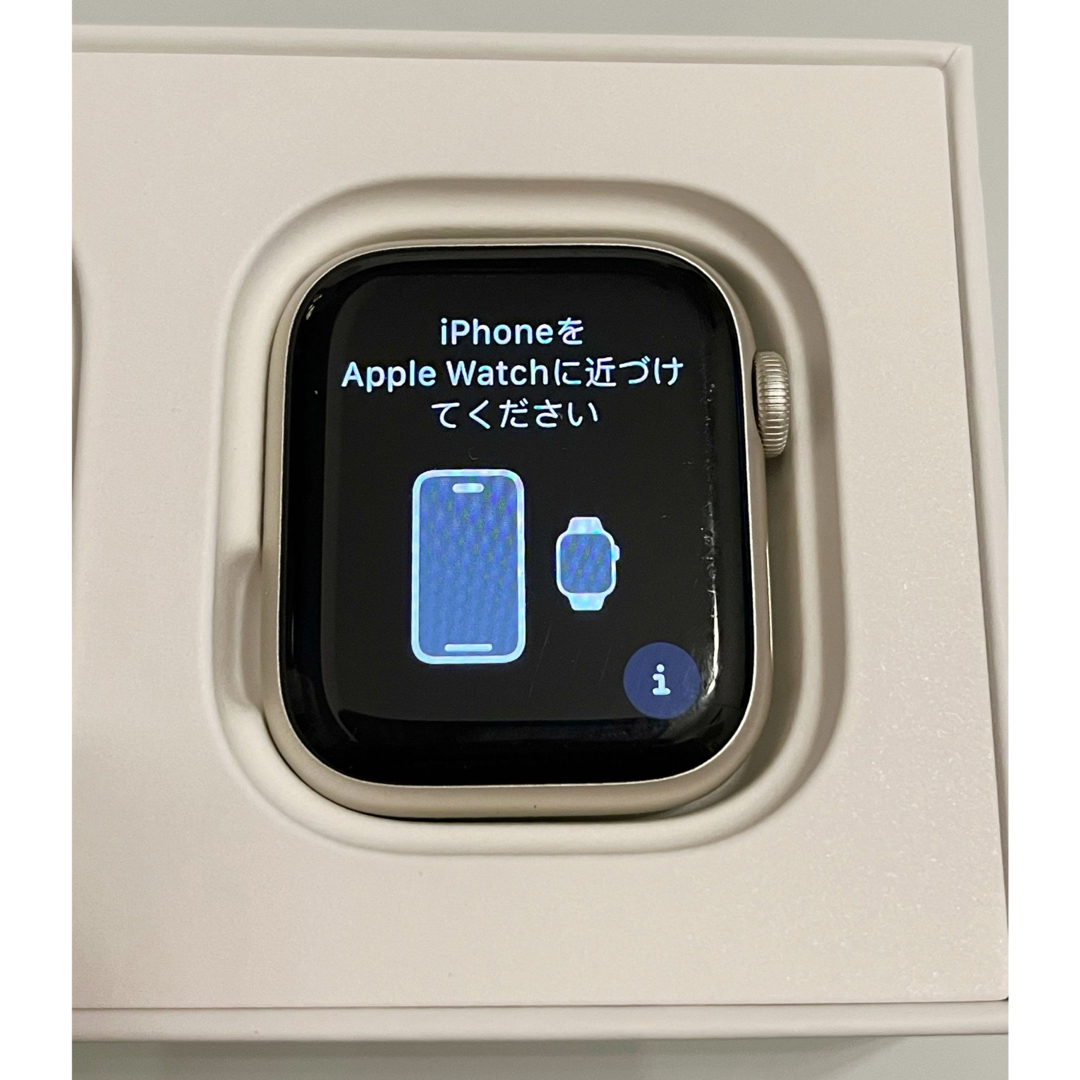 Apple Watch series7  41mmスターライトファッション小物