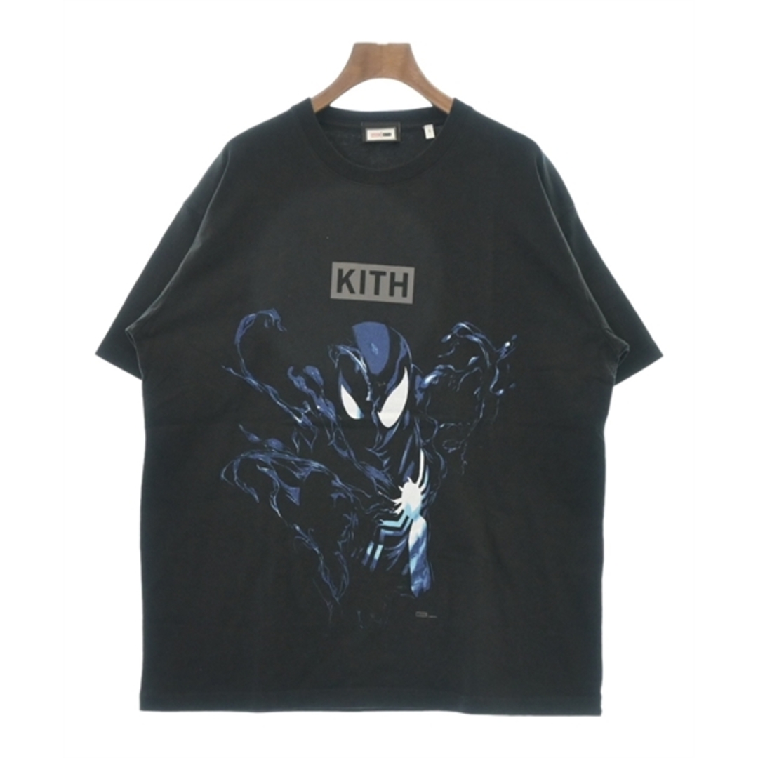 クルーネック袖丈KITH キス Tシャツ・カットソー L 黒系