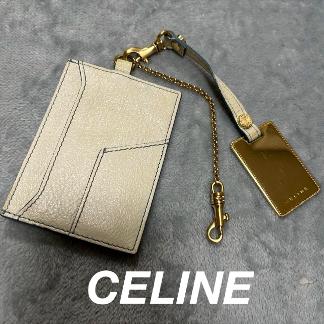 celine - CELINE セリーヌ パスケース 定期入れ カードケース IC