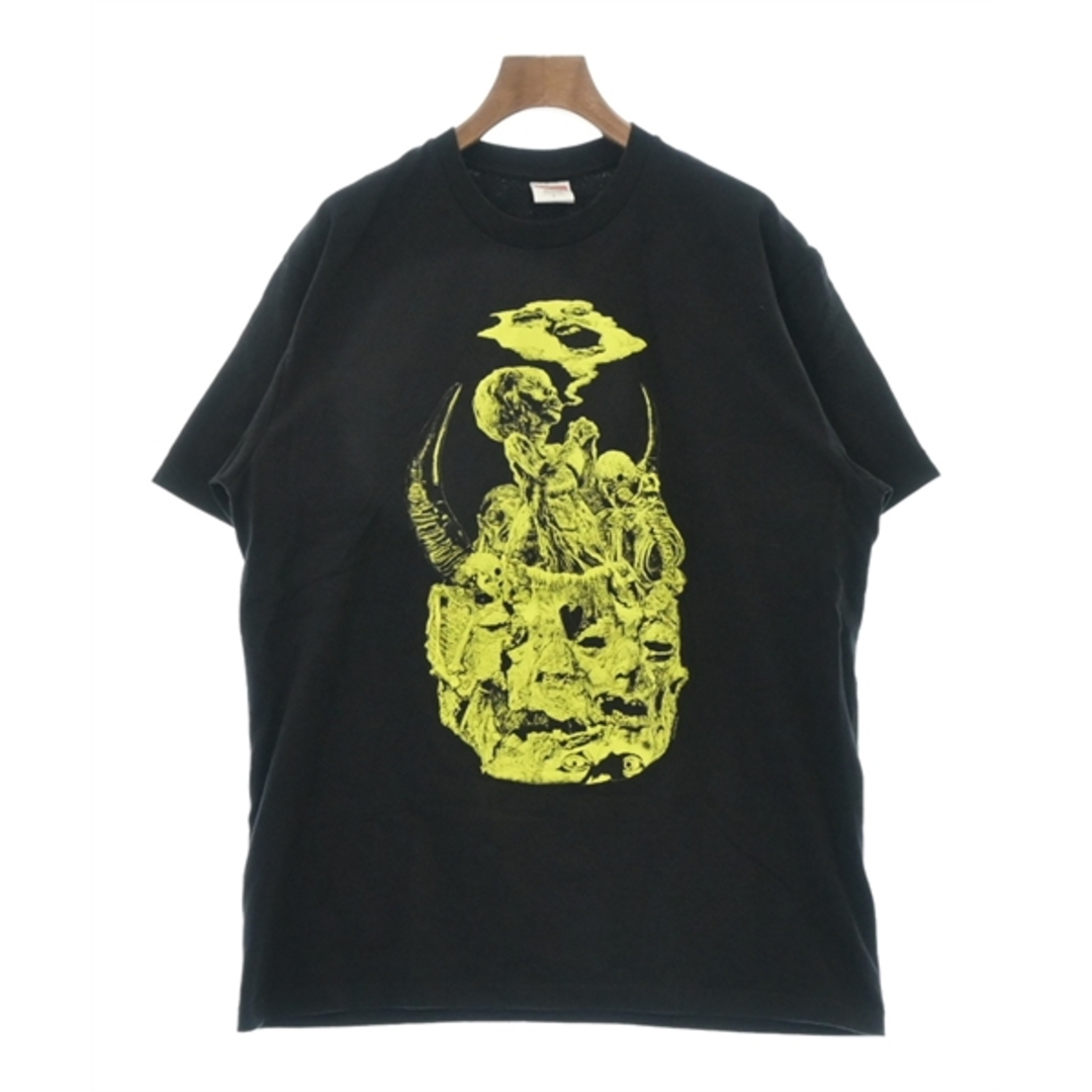 なし伸縮性Supreme シュプリーム Tシャツ・カットソー L 黒