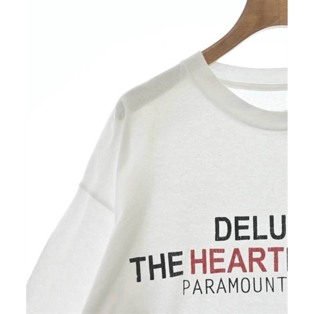 DELUXE(デラックス)のDeluxe デラックス Tシャツ・カットソー XL 白 【古着】【中古】 メンズのトップス(Tシャツ/カットソー(半袖/袖なし))の商品写真