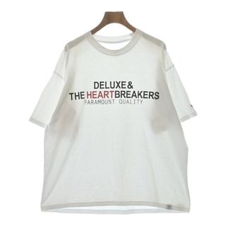 デラックス(DELUXE)のDeluxe デラックス Tシャツ・カットソー XL 白 【古着】【中古】(Tシャツ/カットソー(半袖/袖なし))