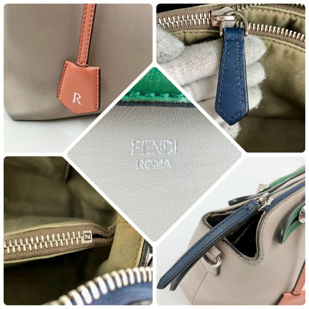 FENDI - フェンディ ハンドバッグ 2way バイザウェイ レザー ベージュ