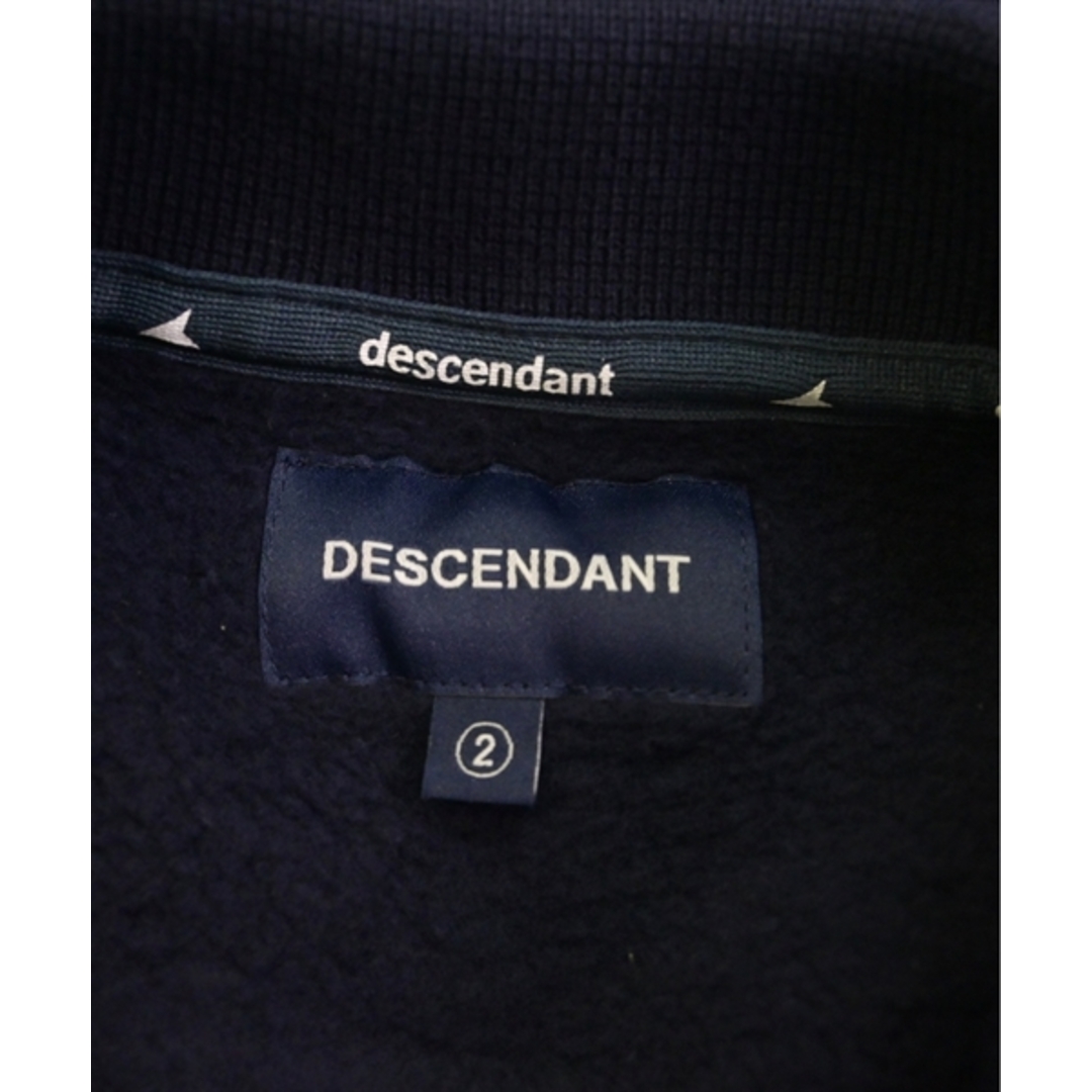 DESCENDANT(ディセンダント)のDESCENDANT ディセンダント ポロシャツ 2(M位) 紺 【古着】【中古】 メンズのトップス(ポロシャツ)の商品写真