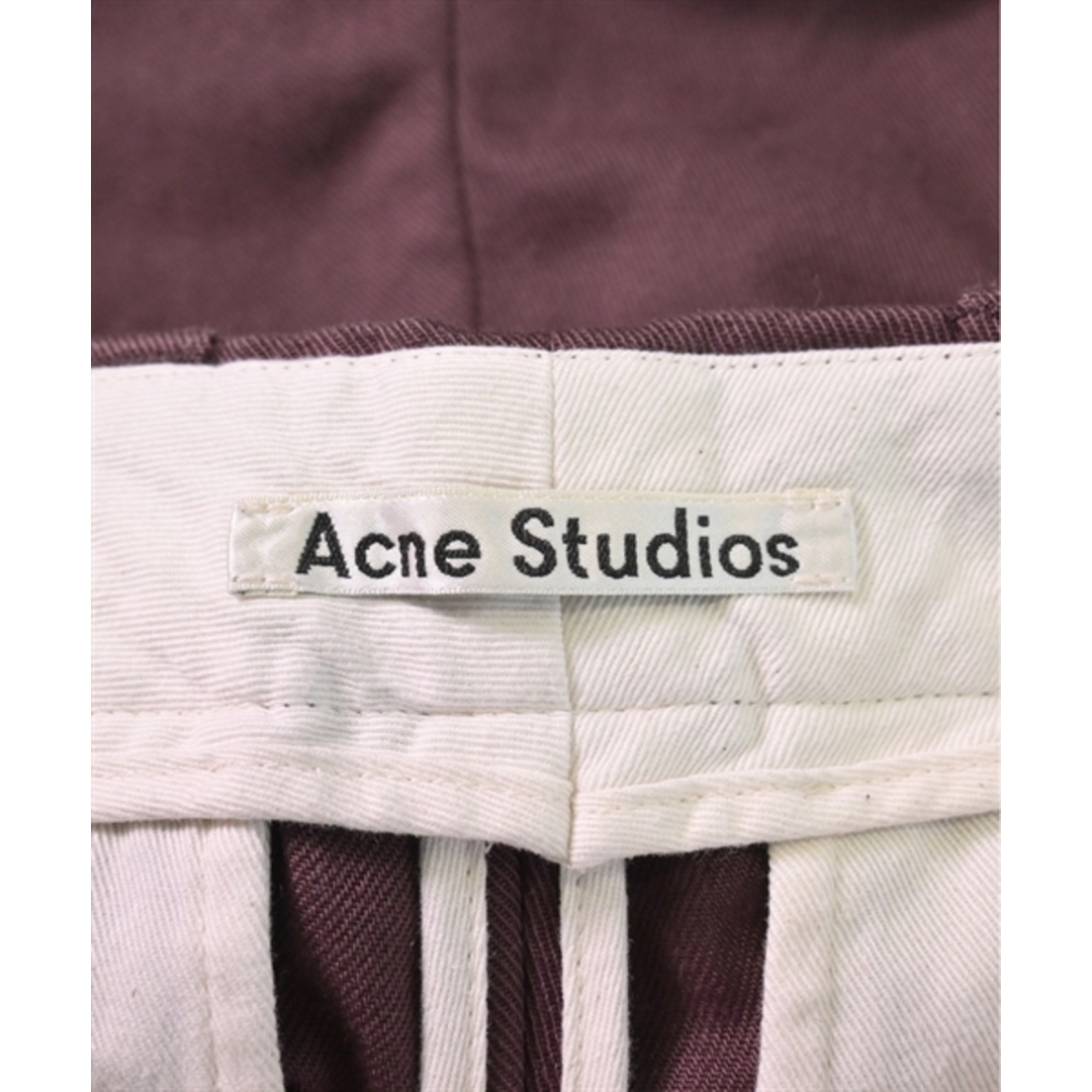 Acne Studios(アクネストゥディオズ)のAcne Studios チノパン 46(L位) 茶系(赤がかっています) 【古着】【中古】 メンズのパンツ(チノパン)の商品写真