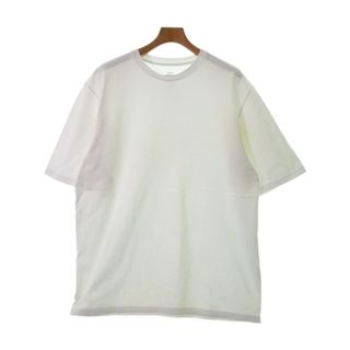 グラフペーパー(Graphpaper)のGraphpaper グラフペーパー Tシャツ・カットソー 4(XL位) 白 【古着】【中古】(Tシャツ/カットソー(半袖/袖なし))