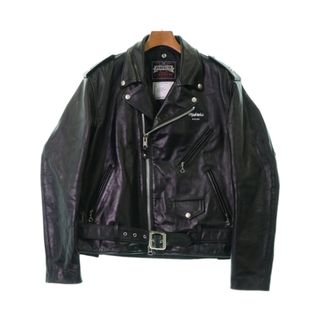 サカイ(sacai)のsacai サカイ ライダース 2(M位) 黒 【古着】【中古】(ライダースジャケット)