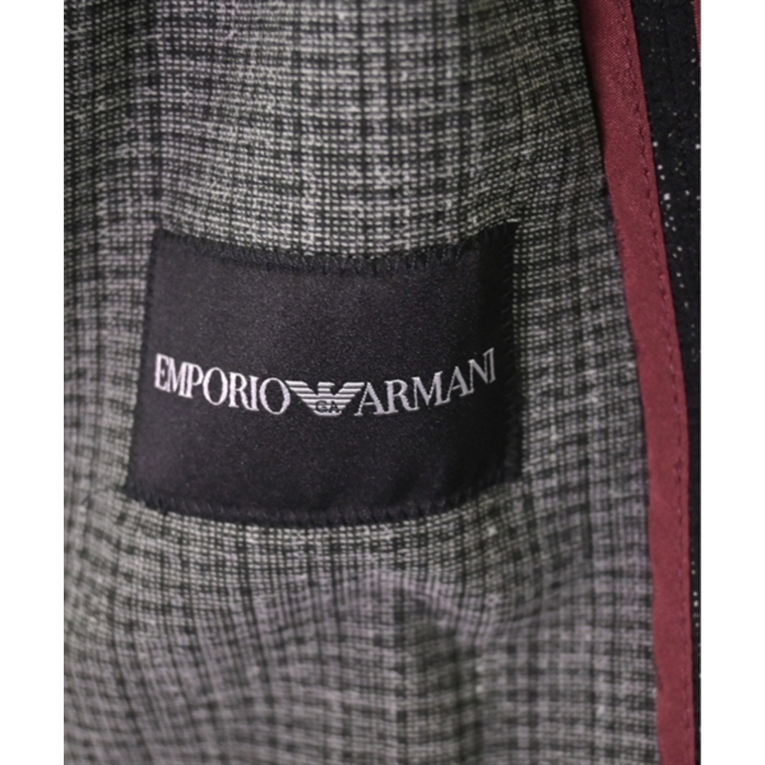 Emporio Armani(エンポリオアルマーニ)のEMPORIO ARMANI テーラードジャケット 44(S位) 黒系 【古着】【中古】 メンズのジャケット/アウター(テーラードジャケット)の商品写真