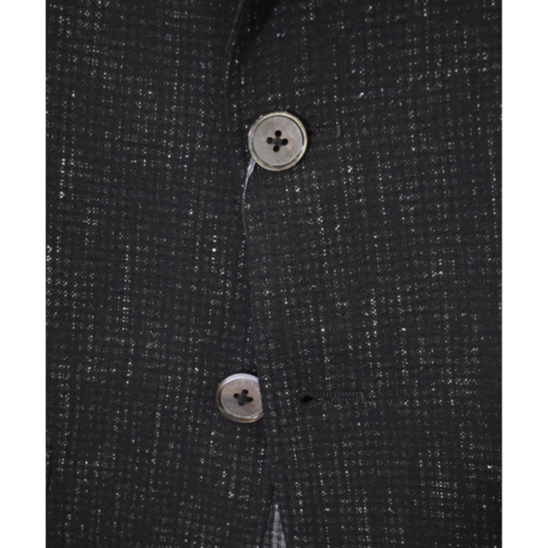Emporio Armani(エンポリオアルマーニ)のEMPORIO ARMANI テーラードジャケット 44(S位) 黒系 【古着】【中古】 メンズのジャケット/アウター(テーラードジャケット)の商品写真