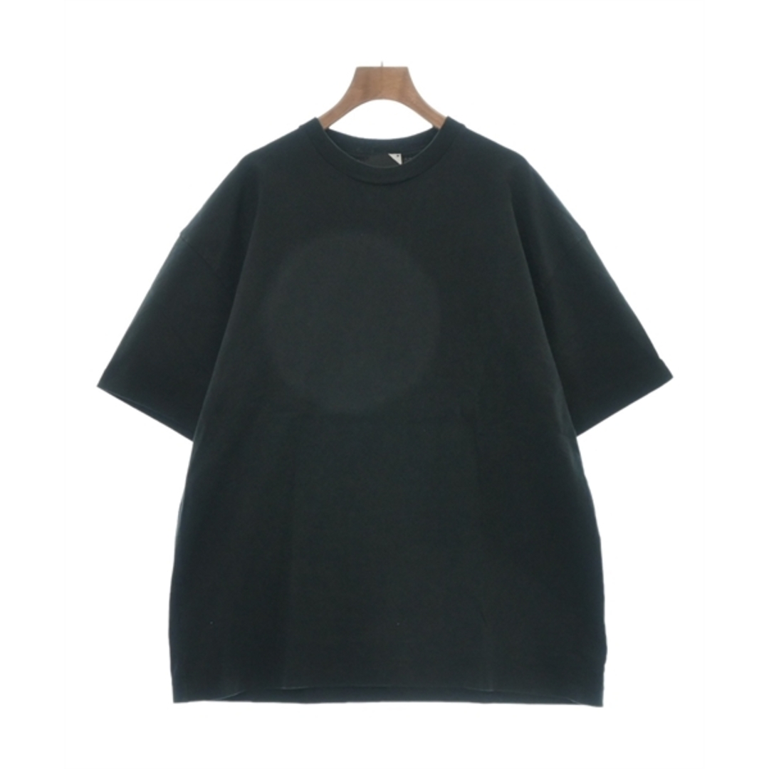 ATON(エイトン)のATON エイトン Tシャツ・カットソー 6(XXL位) 黒 【古着】【中古】 メンズのトップス(Tシャツ/カットソー(半袖/袖なし))の商品写真