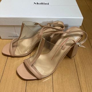 モリーニ(Mollini)の✨お値下げ✨mollini クリアサンダル　未使用品！(サンダル)