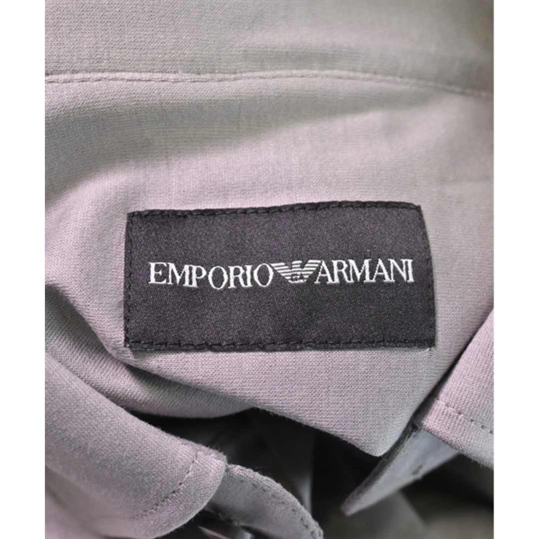 Emporio Armani(エンポリオアルマーニ)のEMPORIO ARMANI ドレスシャツ 38(S位) グレー 【古着】【中古】 メンズのトップス(シャツ)の商品写真