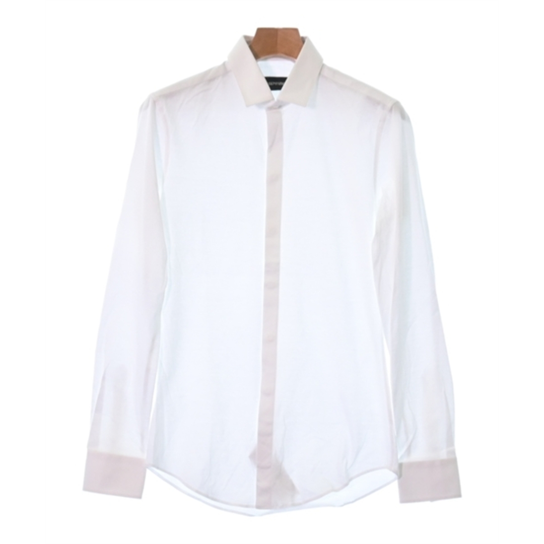 あり生地の厚さEMPORIO ARMANI ドレスシャツ 37(XS位) 白